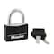 Master Lock Master Lock 1-5/16 in. H X 1/2 in. W X 1-9/16 in. L Vinyl Covered Double Locking Covered Padlock 141D - alternate 1
